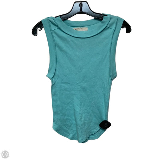 Tank Top By We The Free In Aqua, Size: Xs