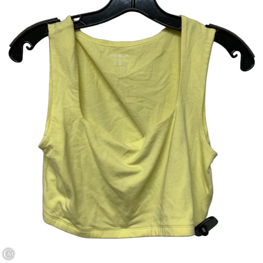 Top Sleeveless Basic By Wild Fable In Yellow, Size: M