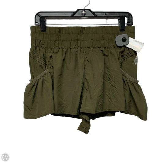 Athletic Shorts By Free People In Green, Size: M