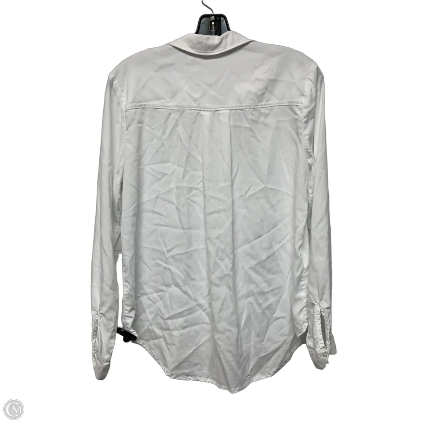 Top Long Sleeve By Cloth & Stone In White, Size: S