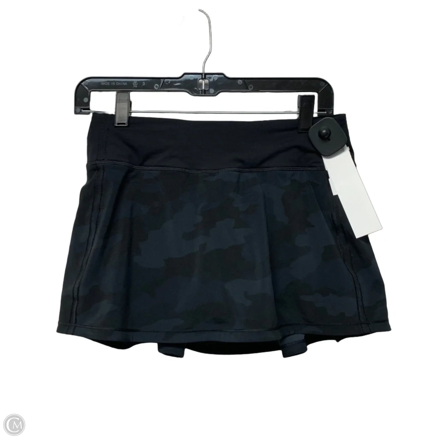Athletic Skort By Lululemon In Black, Size: S