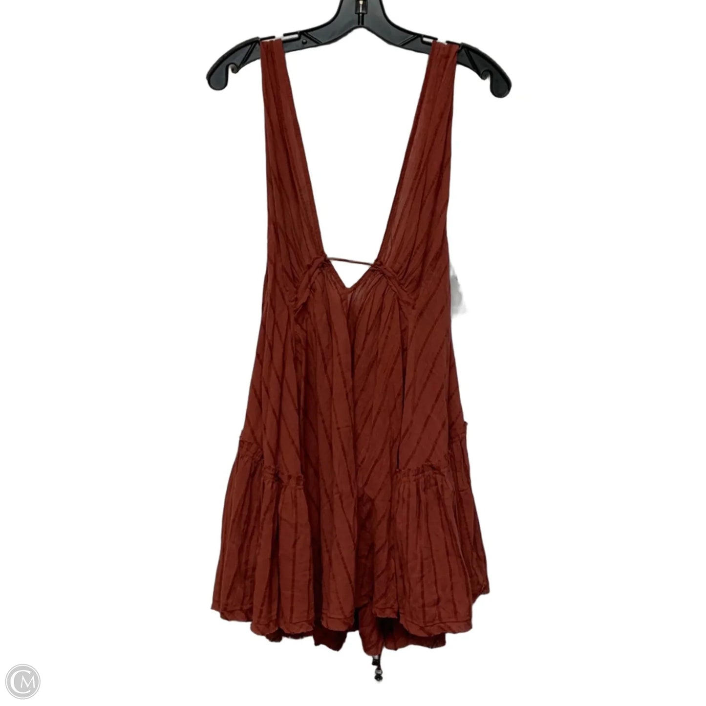 Tunic Sleeveless By Free People In Red, Size: S