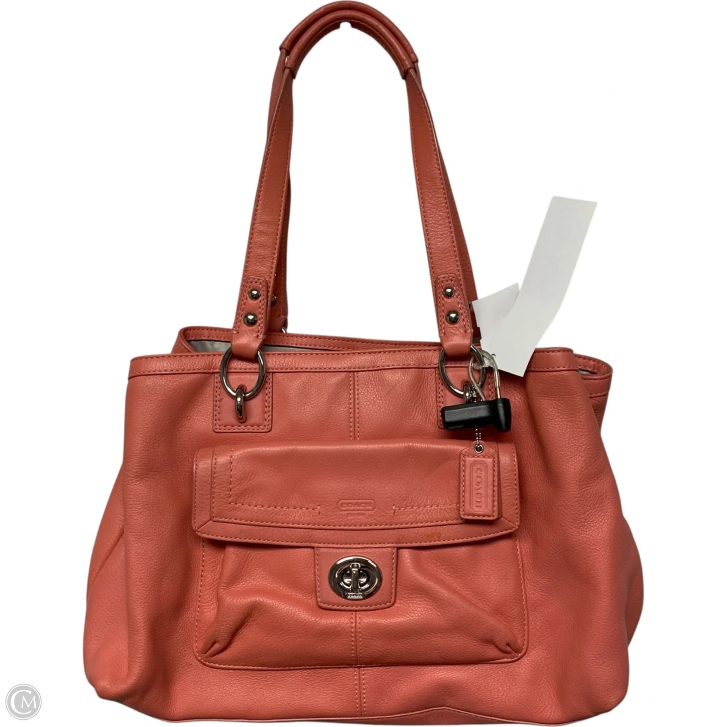 Handbag Designer By Coach, Size: Large