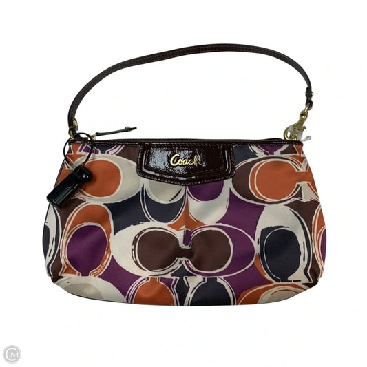 Wristlet Designer By Coach, Size: Large