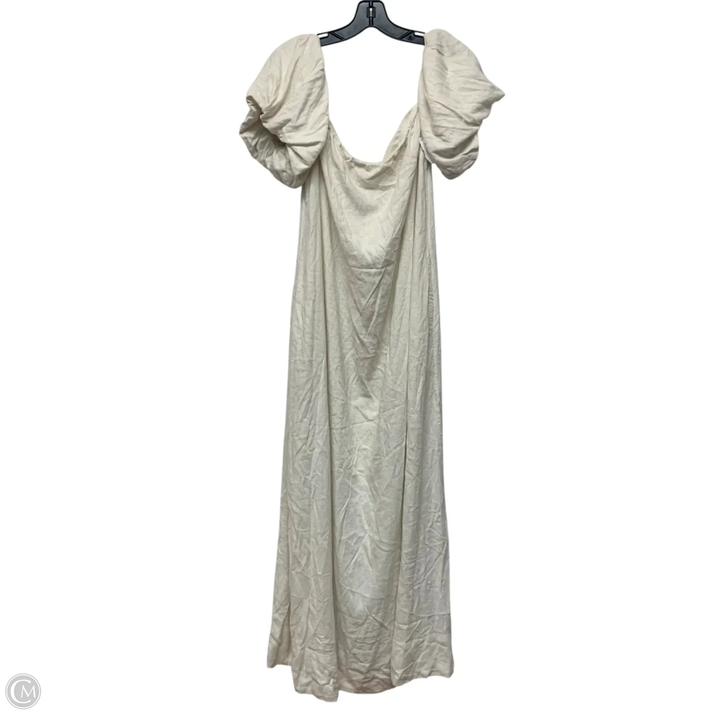 Dress Casual Maxi By Free People In Cream, Size: S