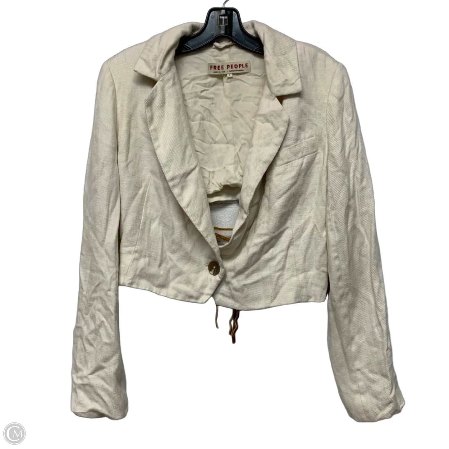 Blazer By Free People In Cream, Size: S