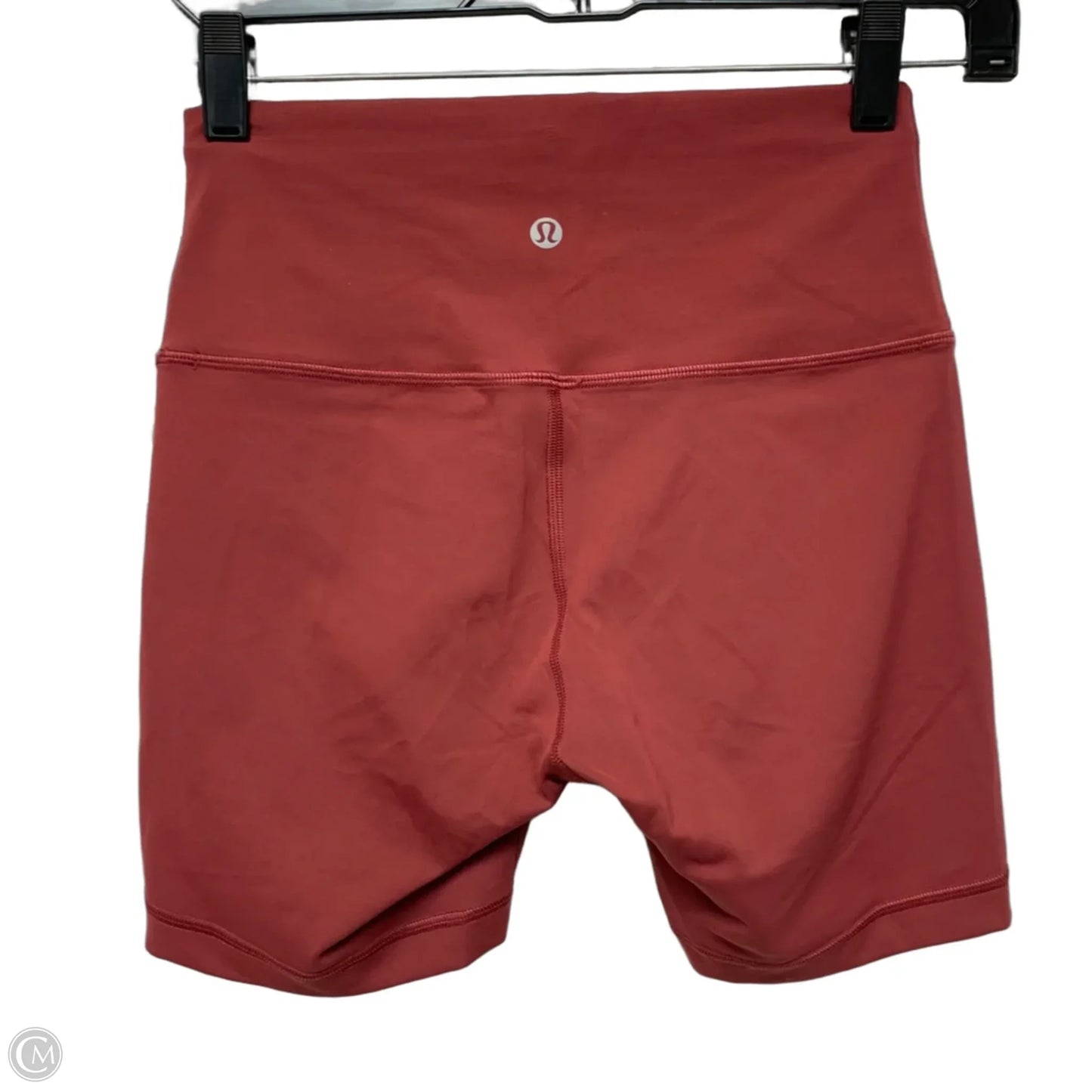 Athletic Shorts By Lululemon In Red, Size: S