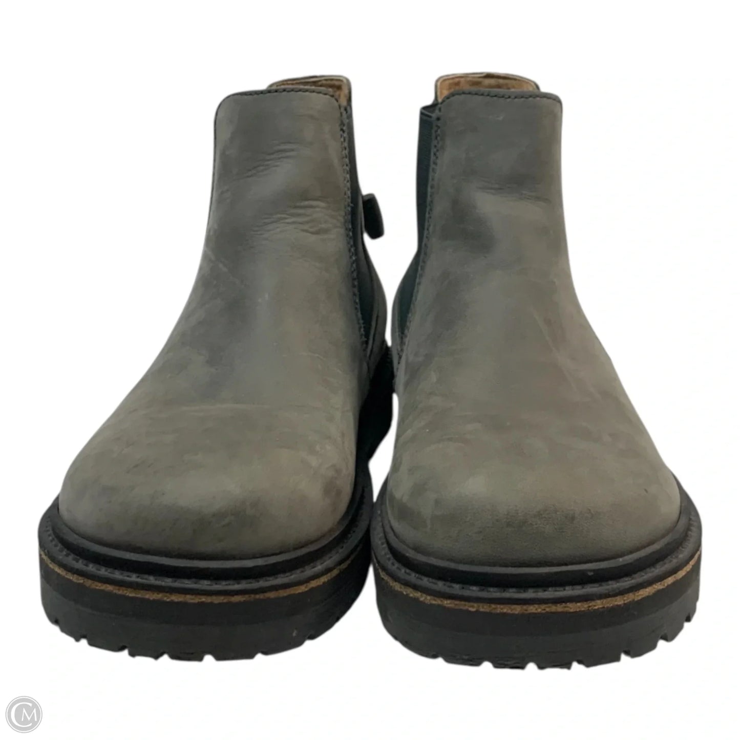 Boots Ankle Flats By Birkenstock In Grey, Size: 6