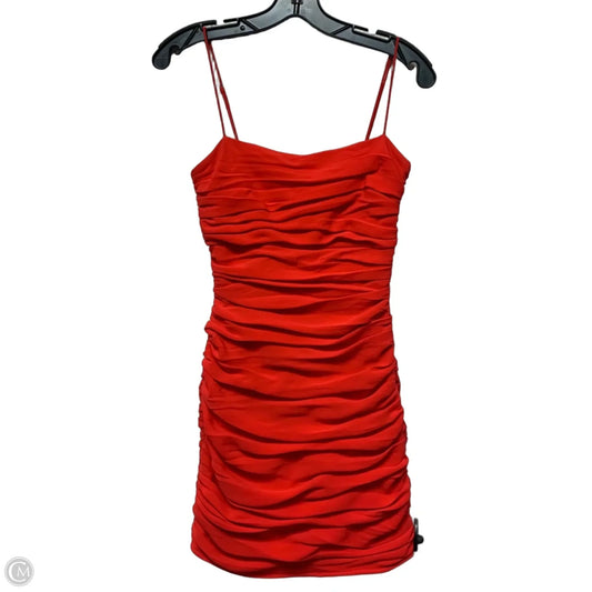 Dress Party Short By Cinc A Sept In Red, Size: Xs