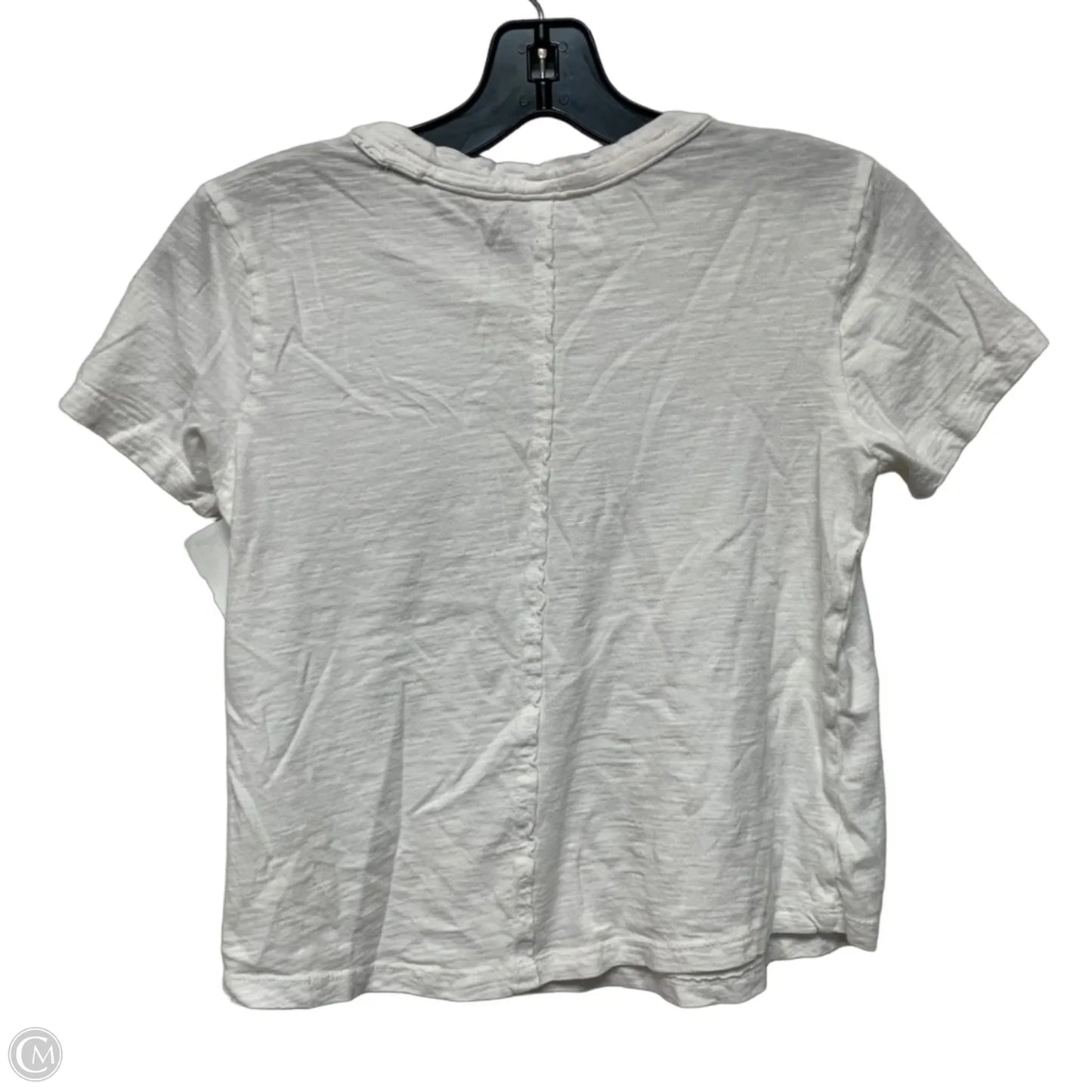 Top Short Sleeve By Pilcro In White, Size: Xxs