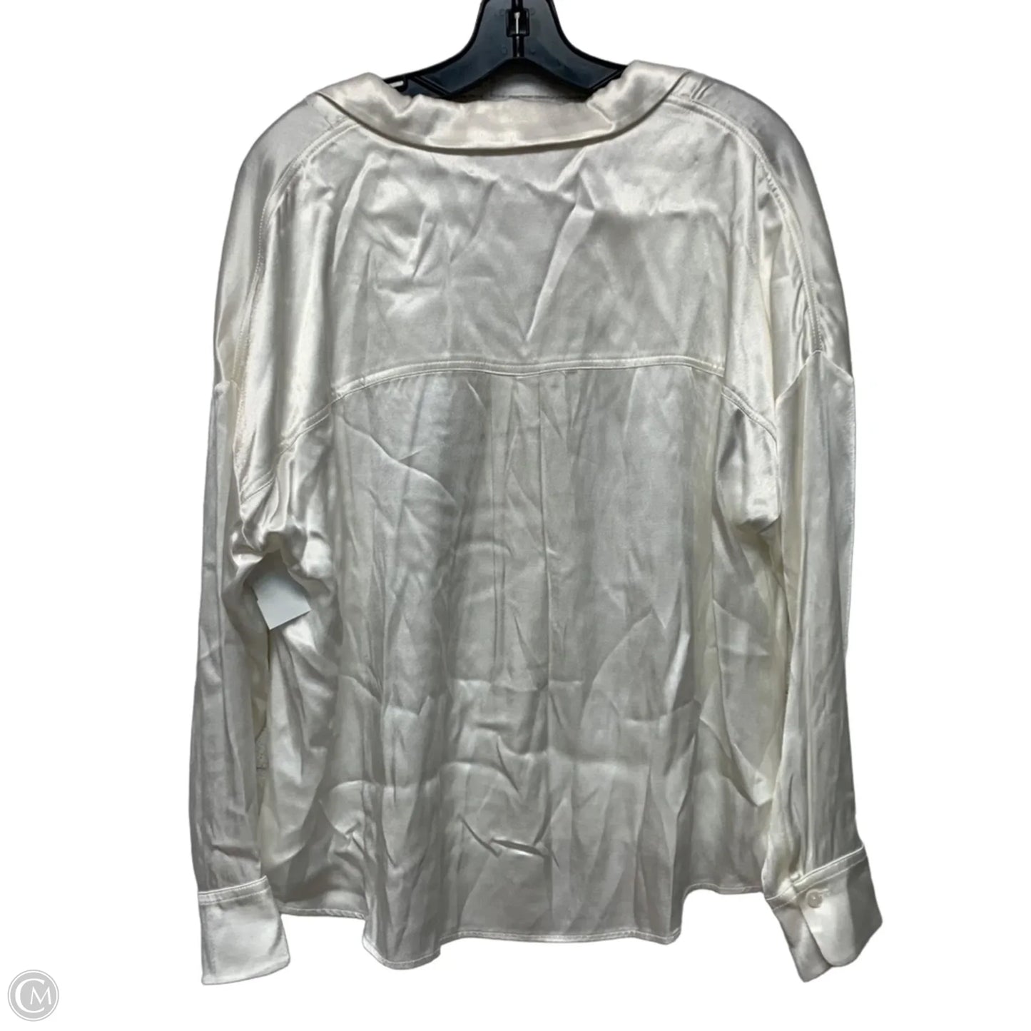 Blouse Long Sleeve By Rose & Crown In White, Size: Xs