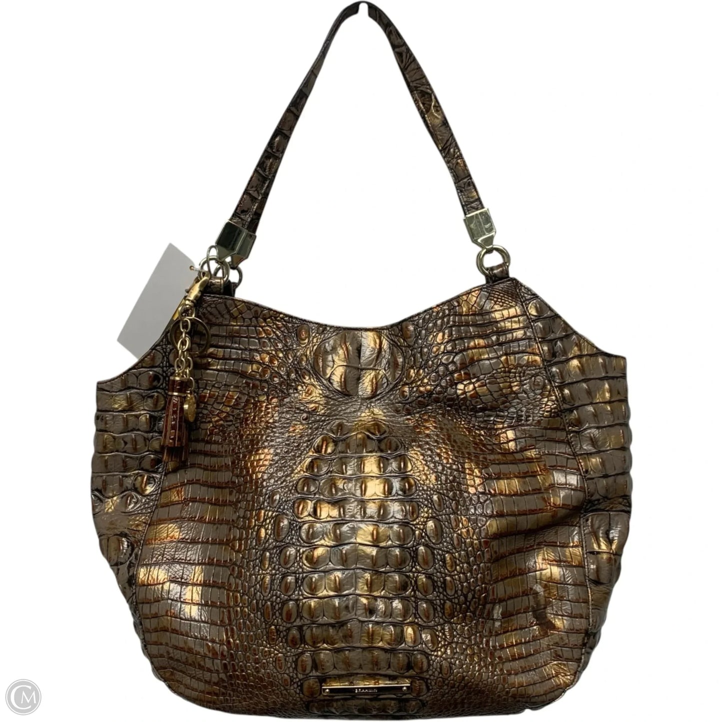Tote Designer By Brahmin, Size: Large