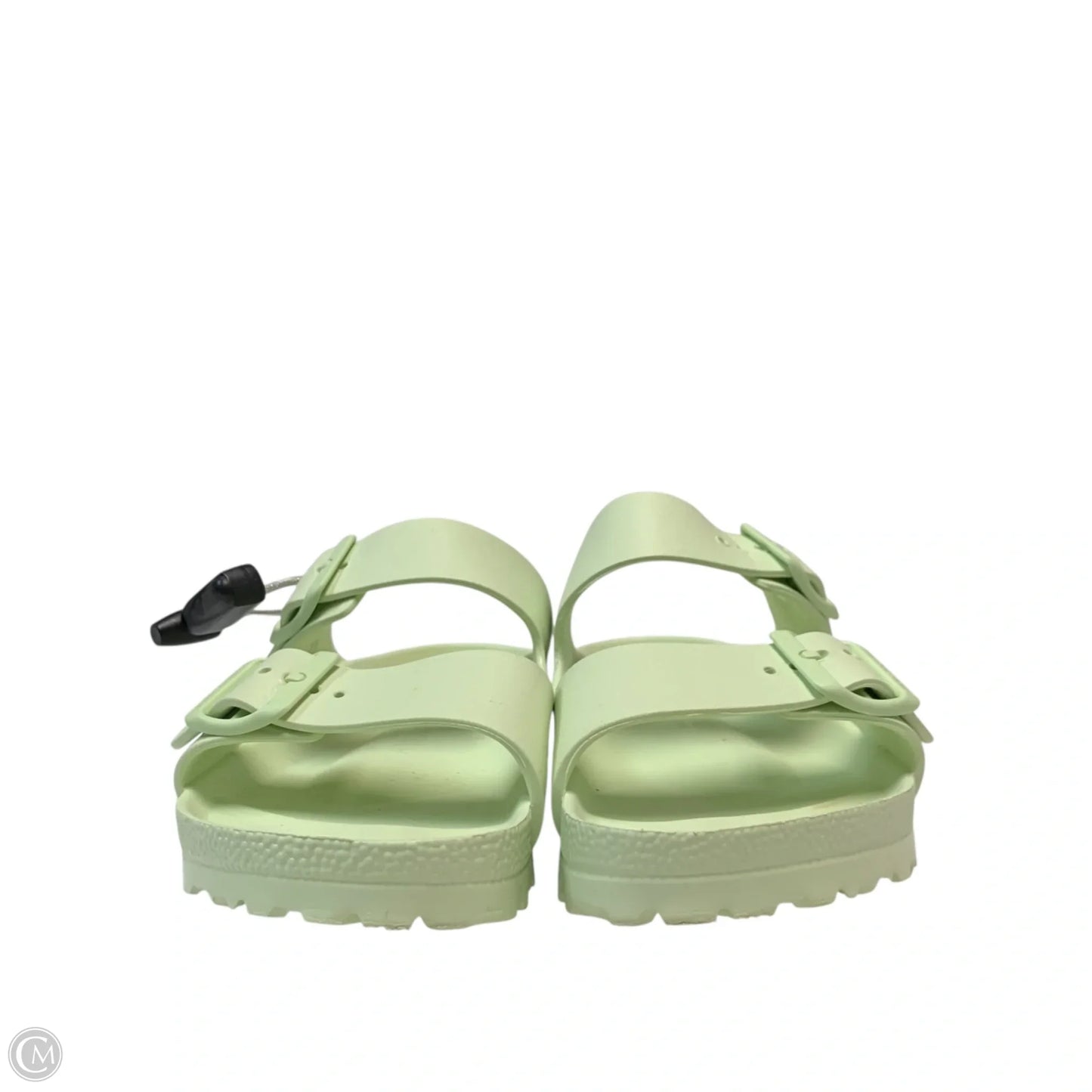 Sandals Flats By Birkenstock In Green, Size: 8