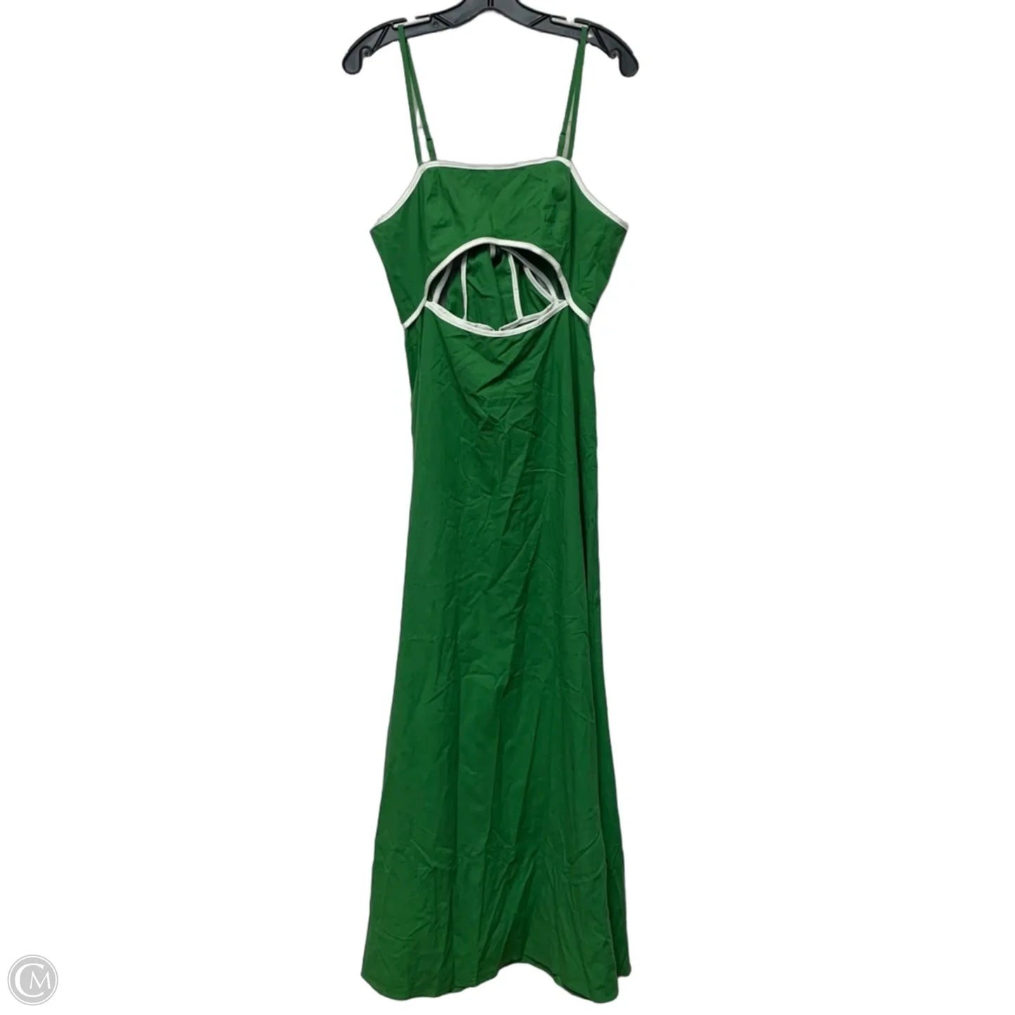 Dress Casual Maxi By Commense In Green, Size: L