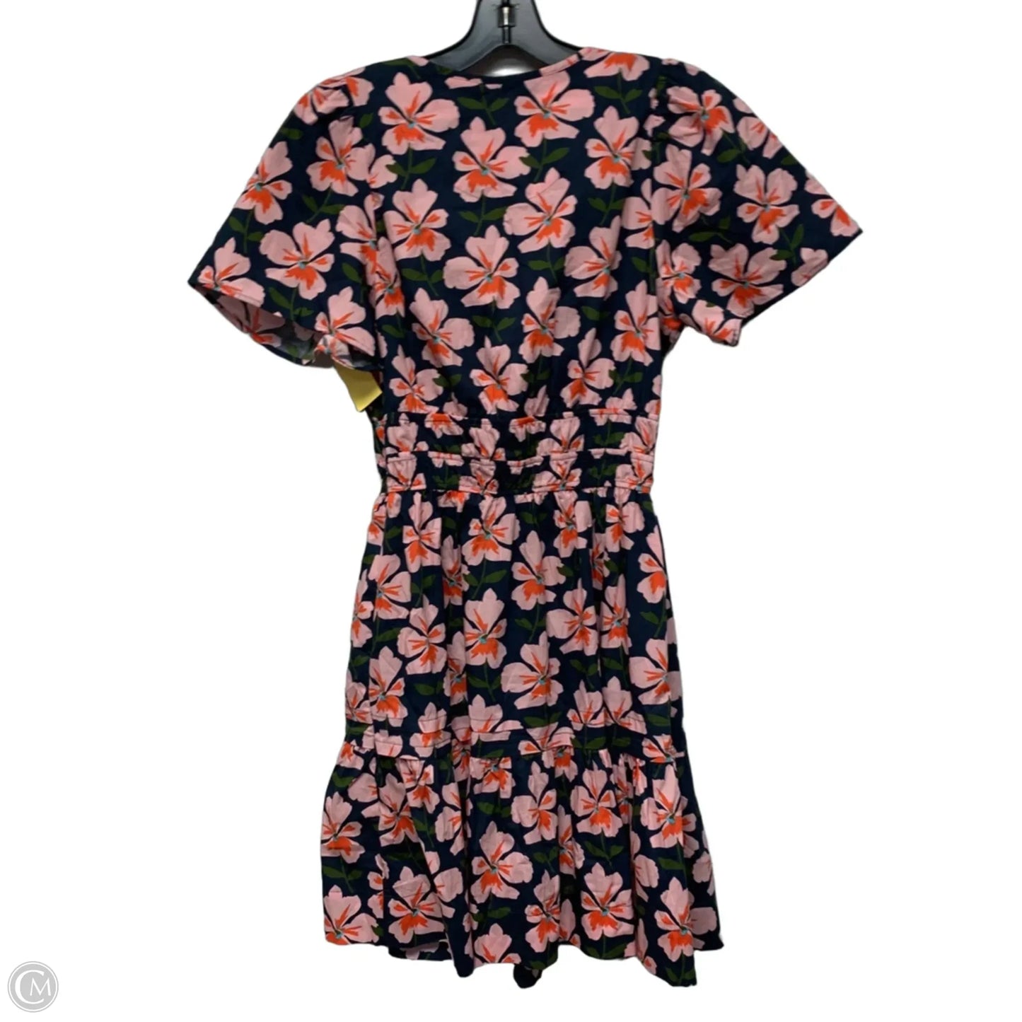 Dress Casual Short By Anthropologie In Blue & Pink, Size: S