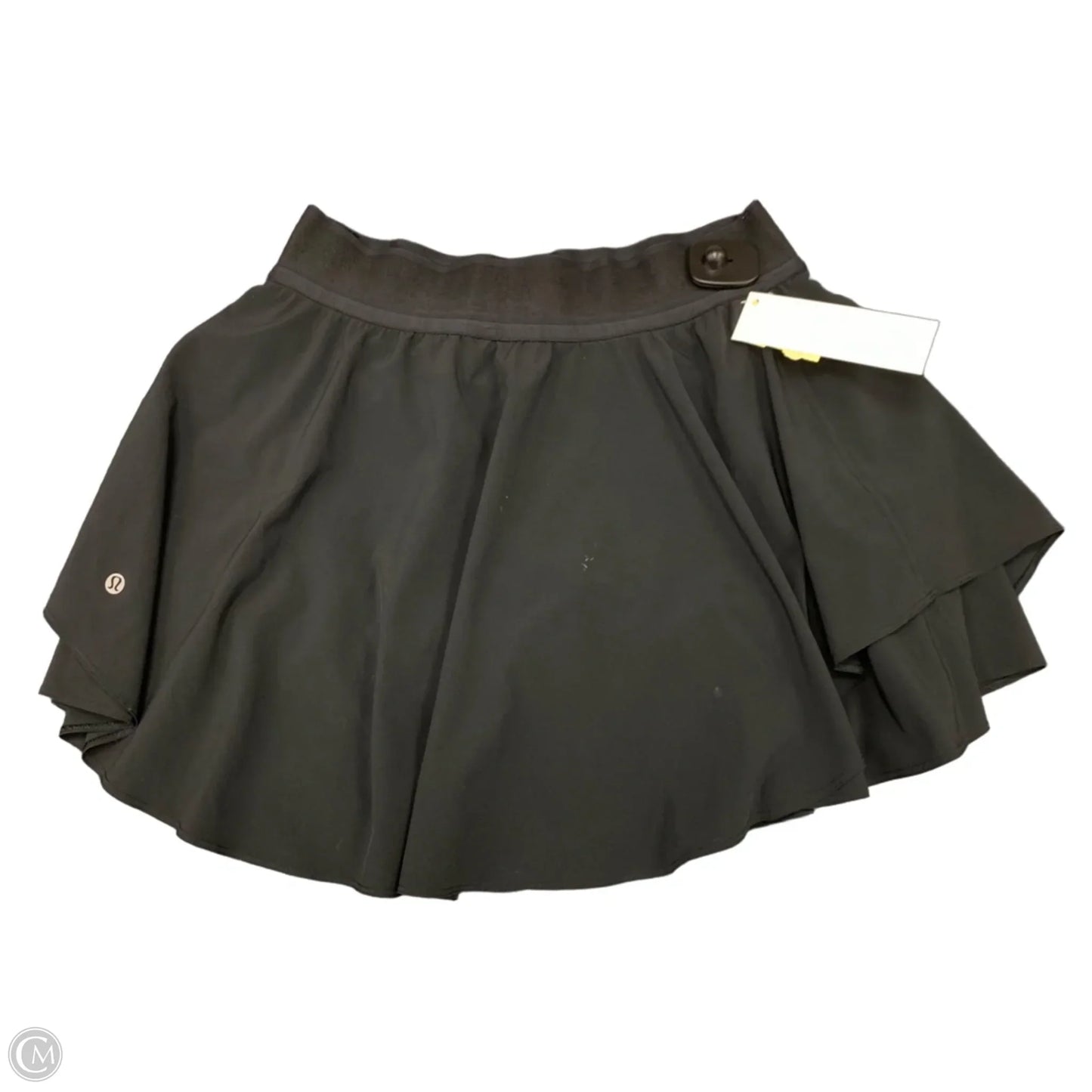 Athletic Skort By Lululemon In Black, Size: M