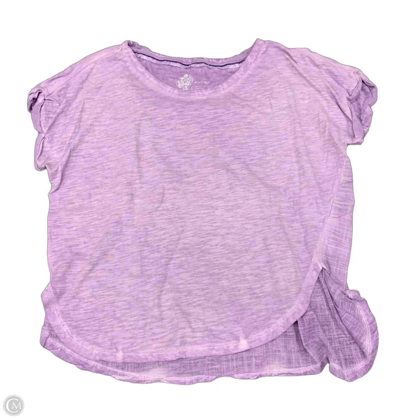 Top Short Sleeve By Pilcro In Purple, Size: Xs