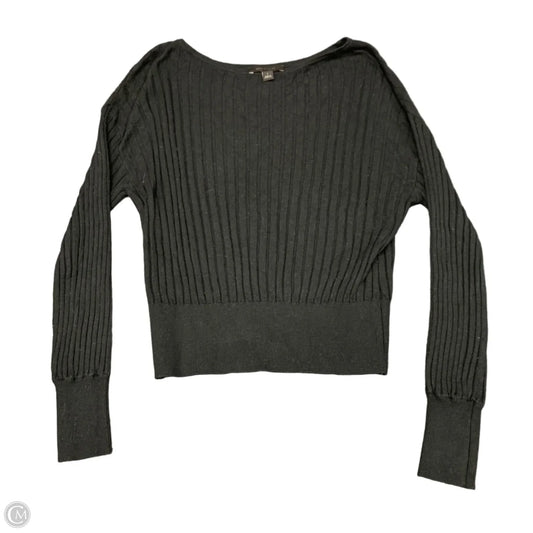 Top Long Sleeve By Ann Taylor In Black, Size: S