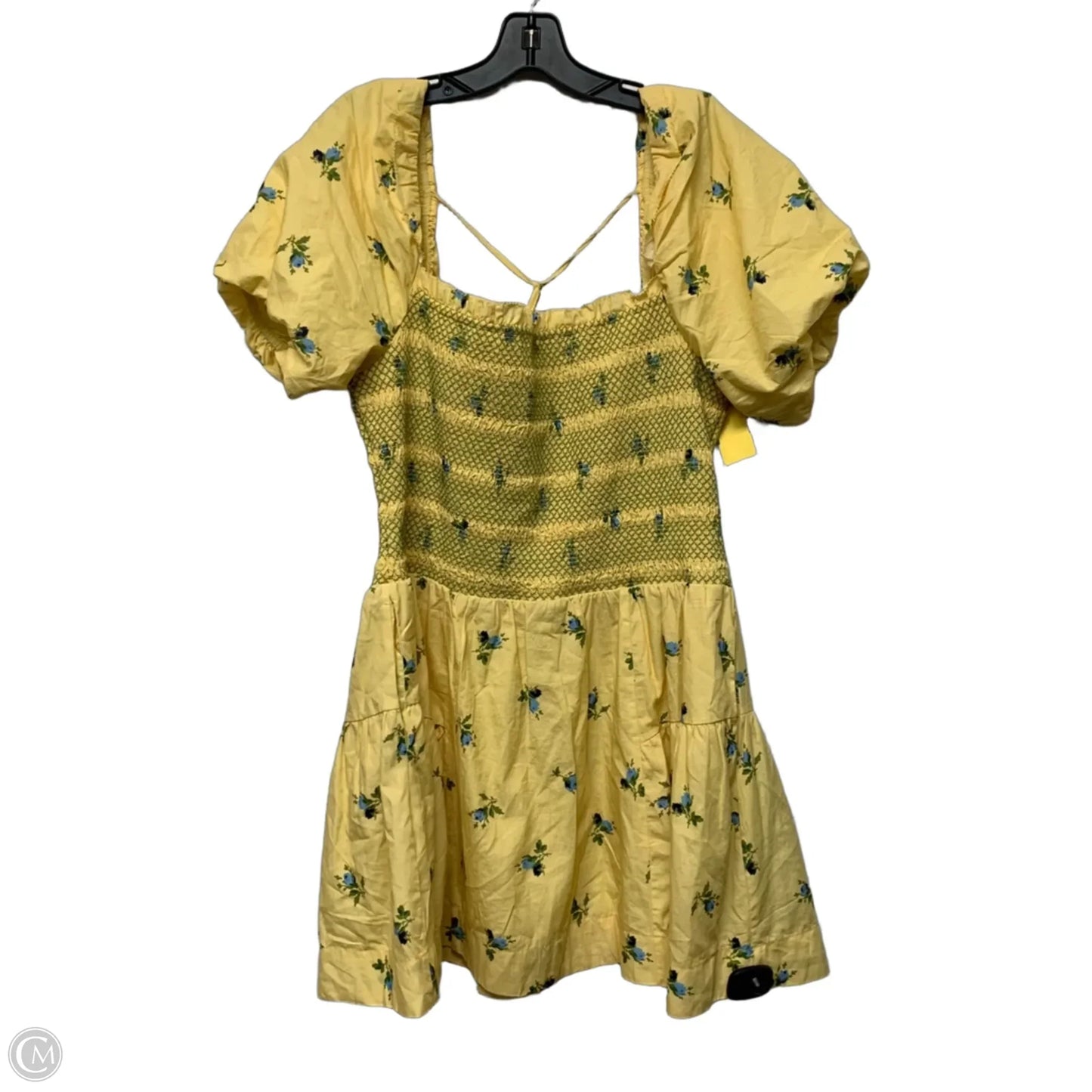 Dress Casual Short By Anthropologie In Yellow, Size: L