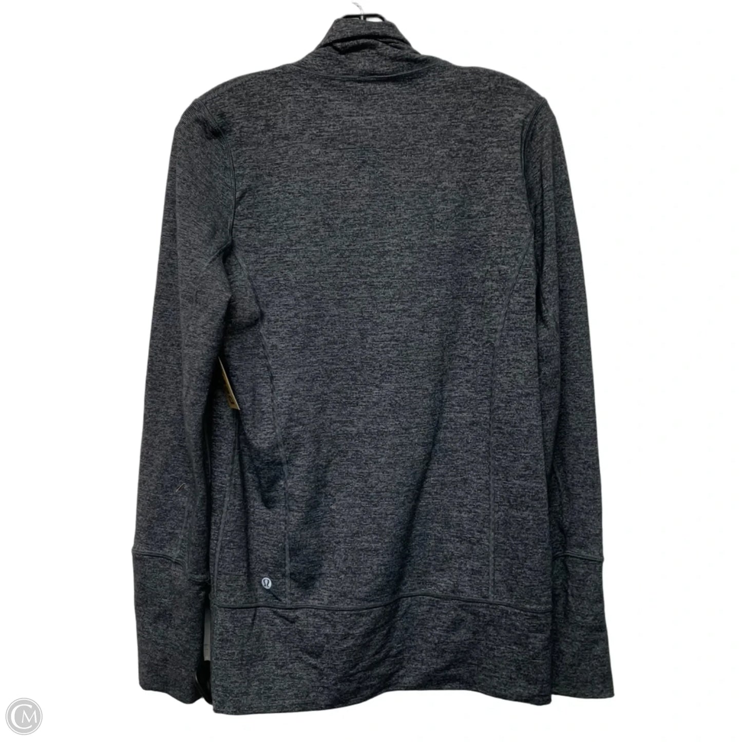Athletic Jacket By Lululemon In Grey, Size: M