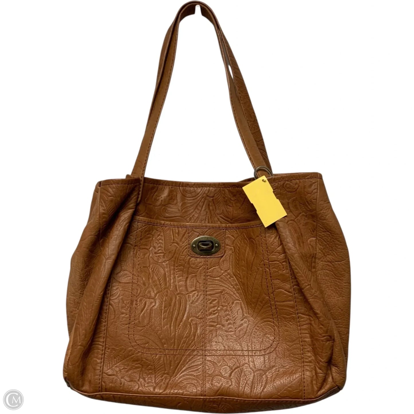 Tote Leather By Cmc, Size: Large