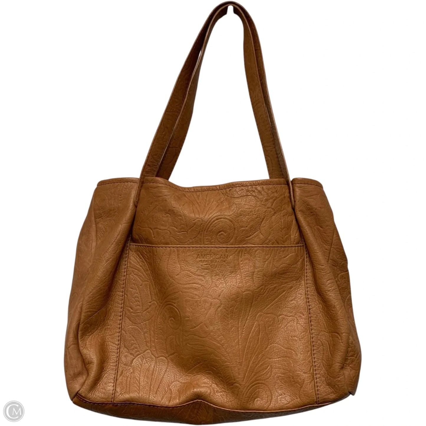 Tote Leather By Cmc, Size: Large