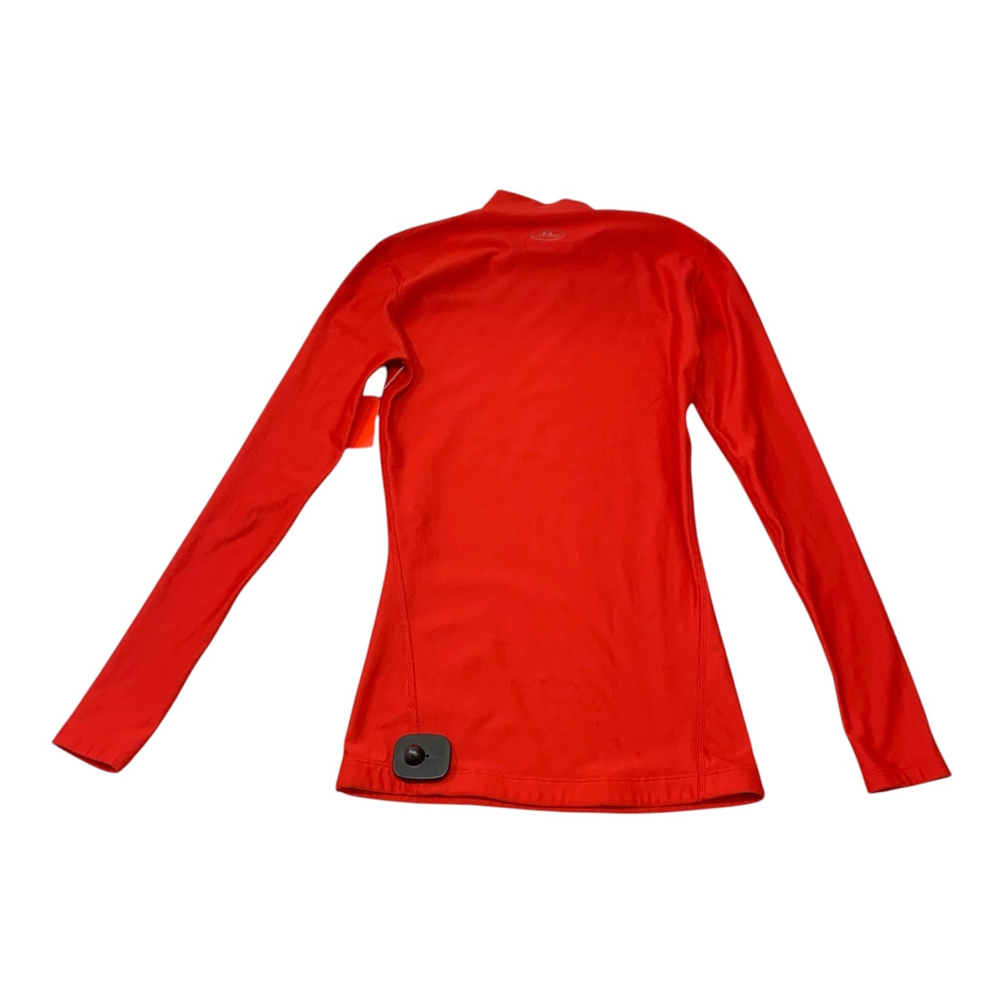 Athletic Top Long Sleeve Crewneck By Under Armour In Red, Size: Xs