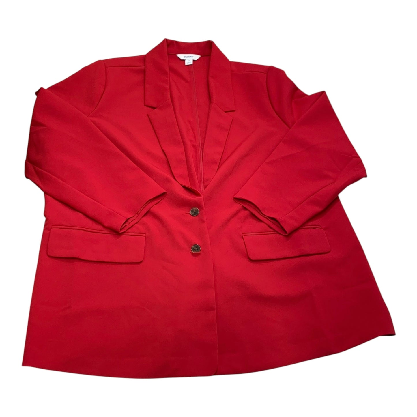 Blazer By Old Navy In Red, Size: 3x