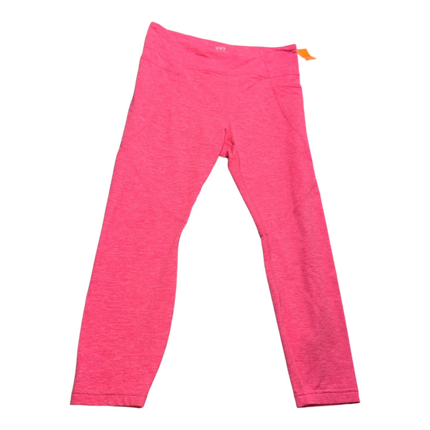 Athletic Leggings By Joy Lab In Pink, Size: L