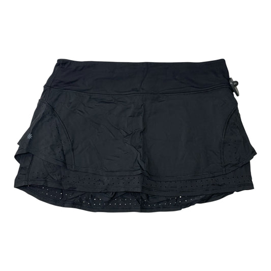 Athletic Skort By Athleta In Black, Size: L