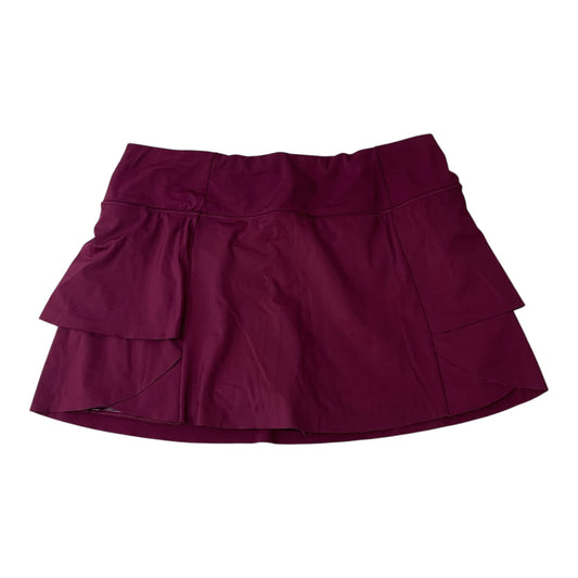 Athletic Skort By Athleta In Purple, Size: L