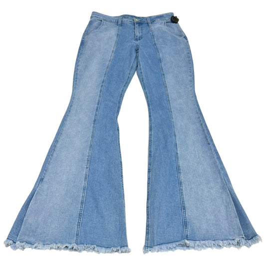 Jeans Flared By Hydraulic In Blue Denim, Size: 12