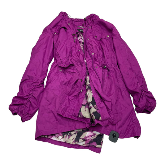 Jacket Windbreaker By Alfani In Purple, Size: Xs