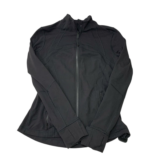 Athletic Jacket By Lululemon In Black, Size: L