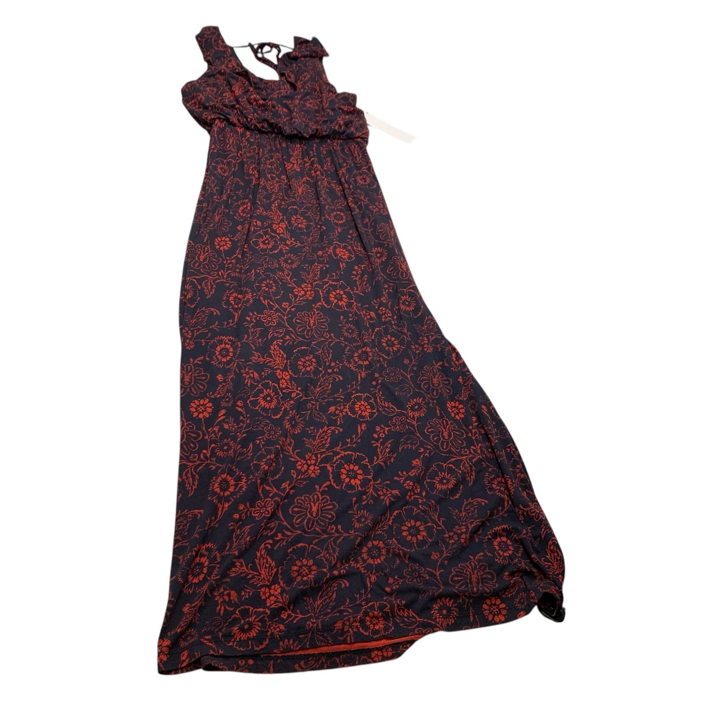 Dress Casual Maxi By Loft In Black & Red, Size: Mp