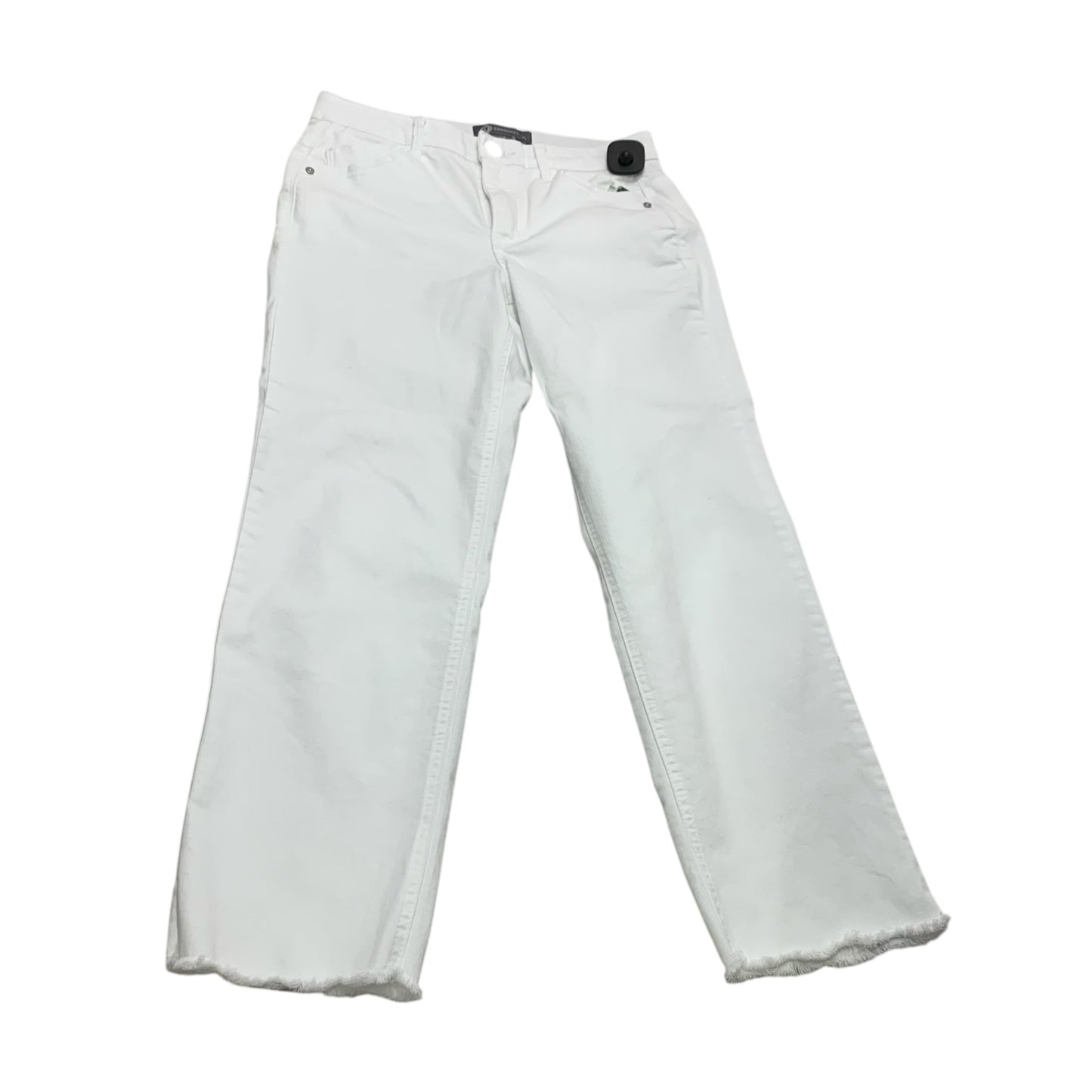 Jeans Straight By Democracy In White, Size: 8