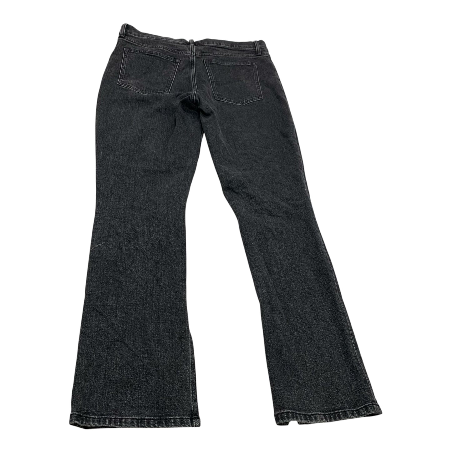 Jeans Straight By Abercrombie And Fitch In Black, Size: 12