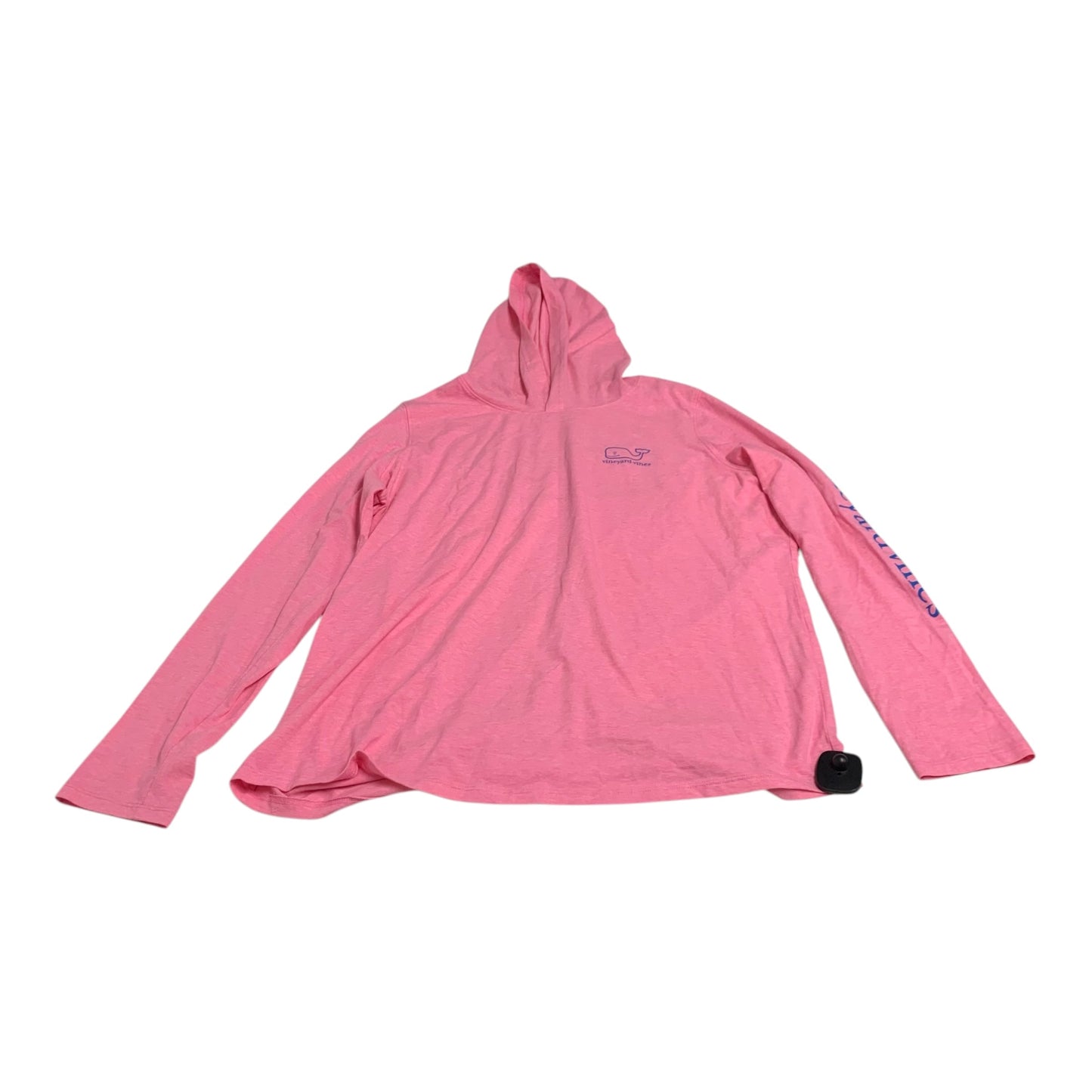 Top Long Sleeve By Vineyard Vines In Pink, Size: Xl