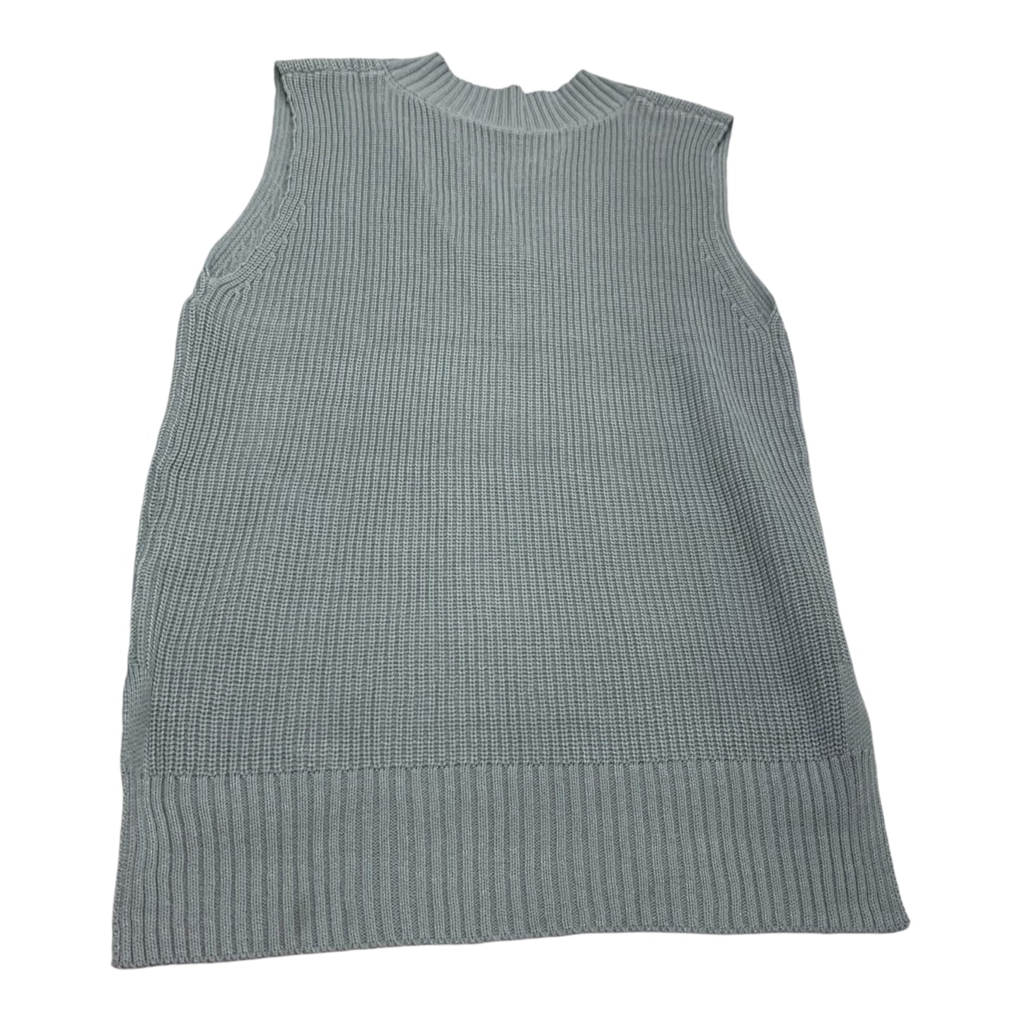 Vest Sweater By Clothes Mentor In Grey, Size: S