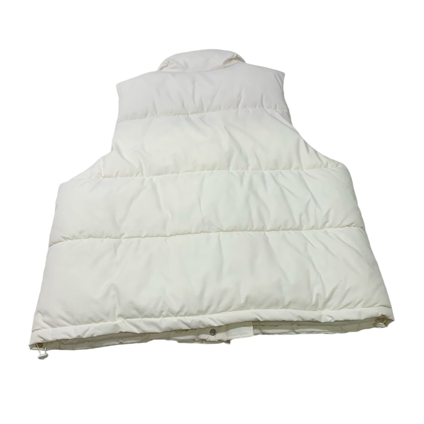 Vest Puffer & Quilted By Forever 21 In Cream, Size: 3x