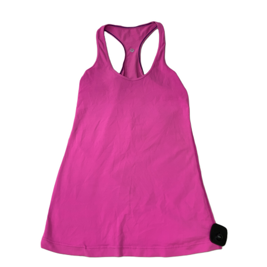 Pink  Athletic Tank Top By Lululemon  Size: M