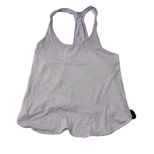 Purple  Athletic Tank Top By Lululemon  Size: M