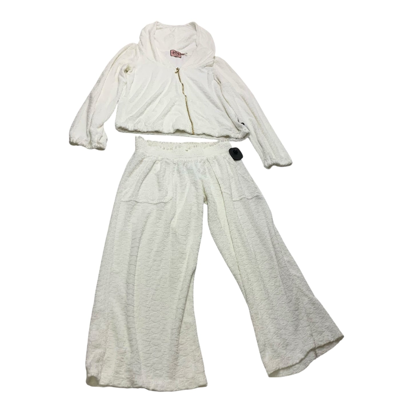 Lounge Set Pants By Juicy Couture In White, Size: M