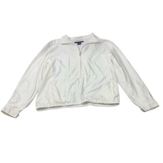 Sweatshirt Collar By Ralph Lauren In White, Size: L