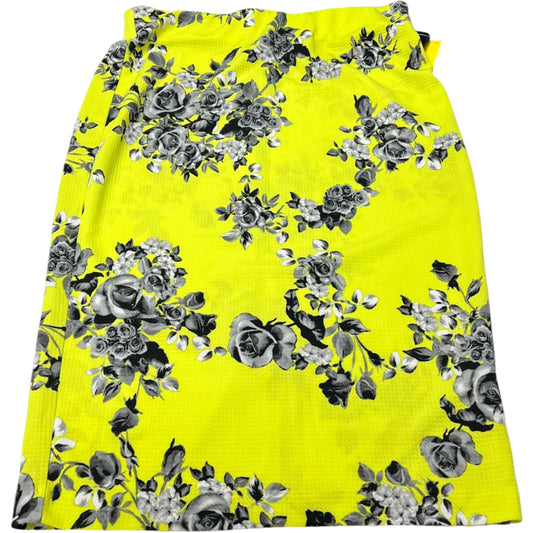 Skirt Midi By Eci In Yellow, Size: M