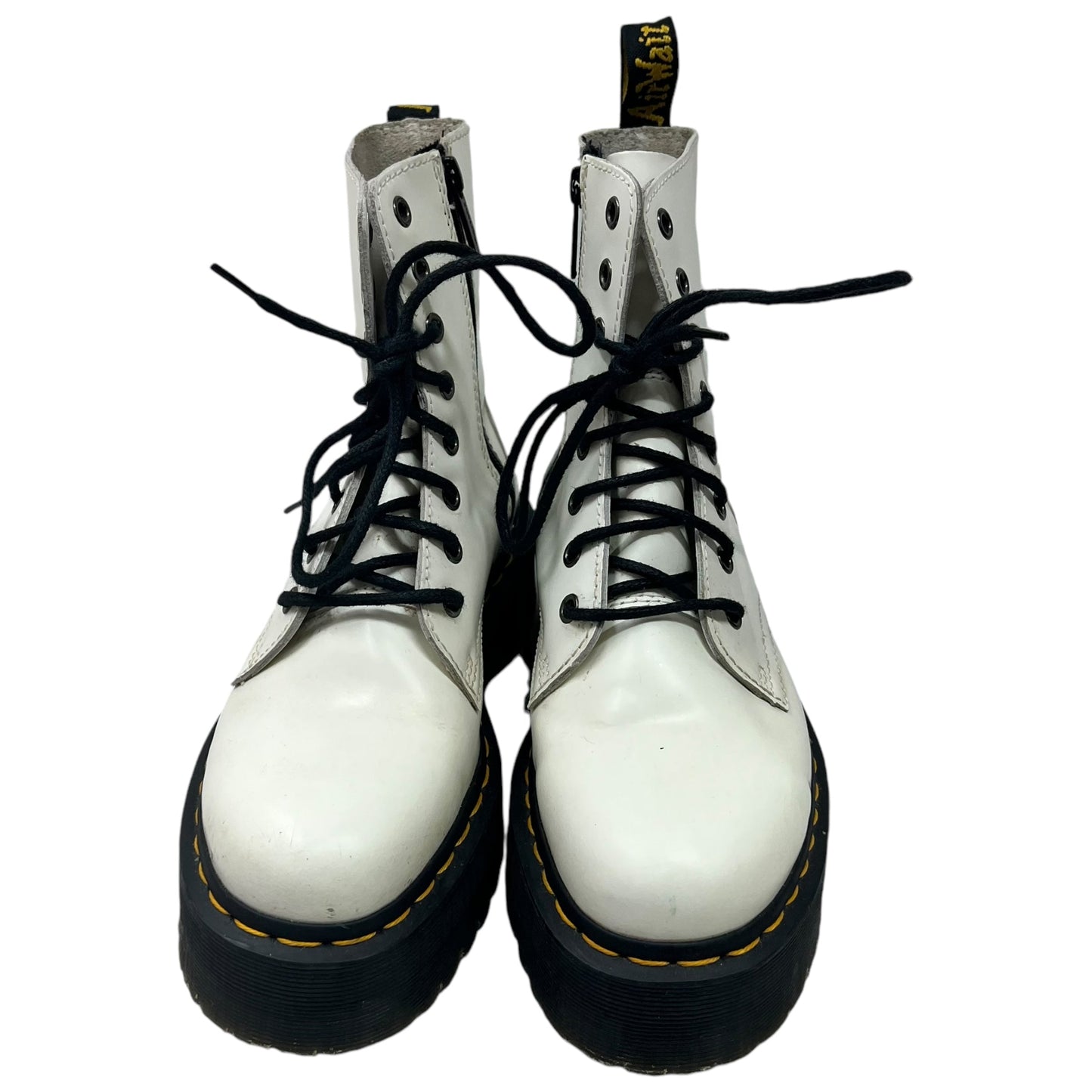 Boots Designer By Dr Martens In White, Size: 7