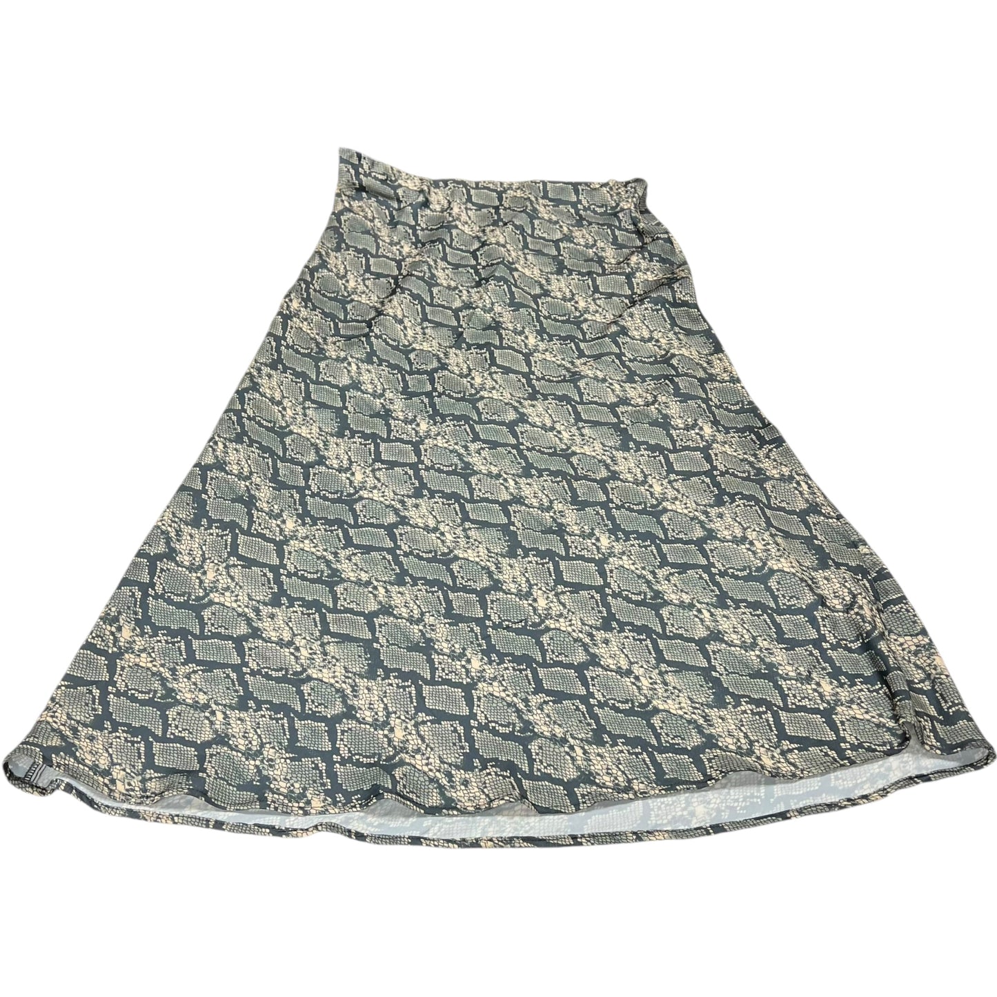 Skirt Maxi By Urban Outfitters In Snakeskin Print, Size: M