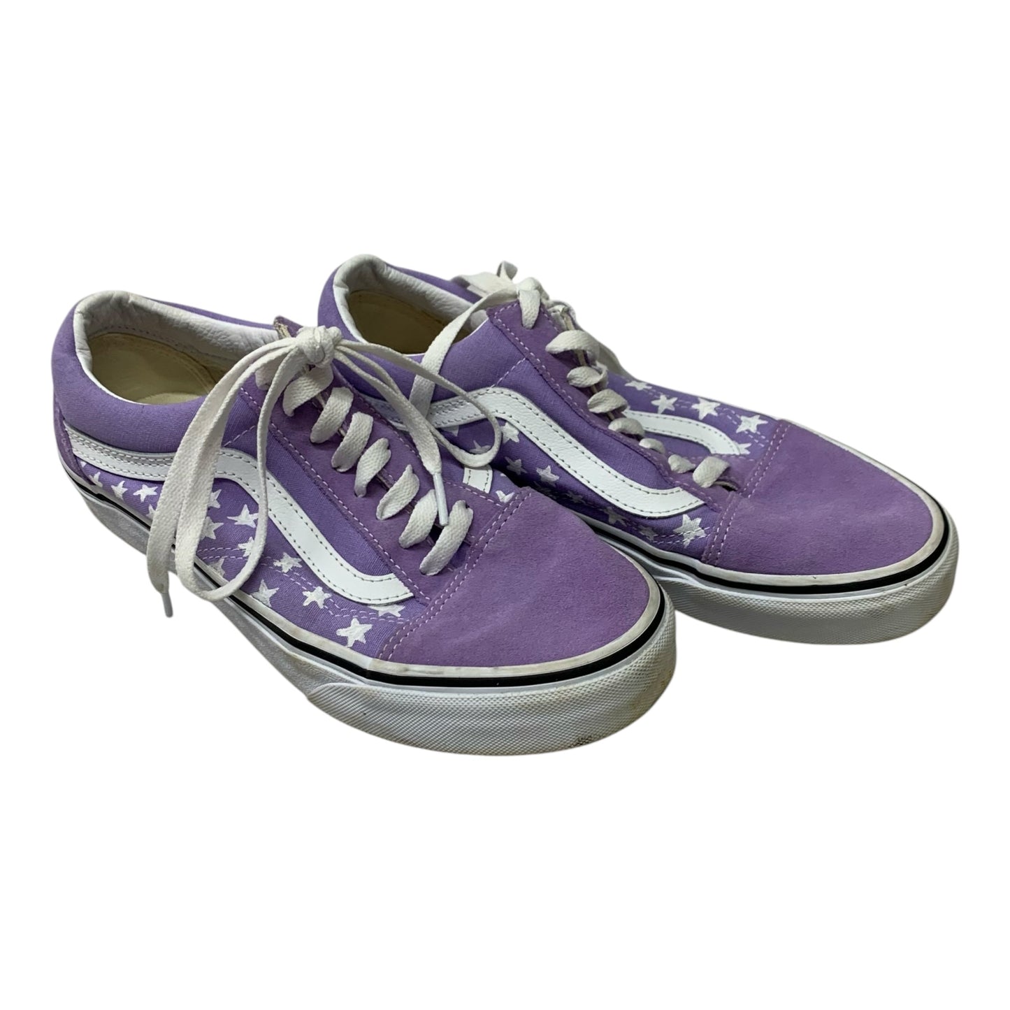 Shoes Sneakers By Vans In Purple, Size: 9