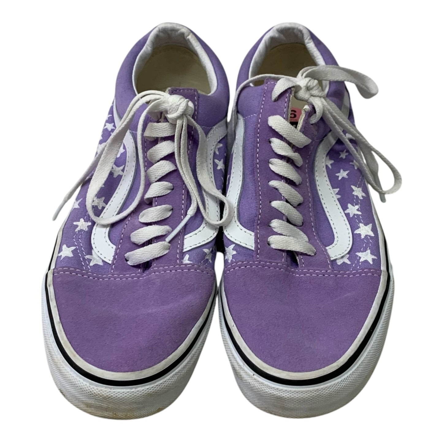 Shoes Sneakers By Vans In Purple, Size: 9