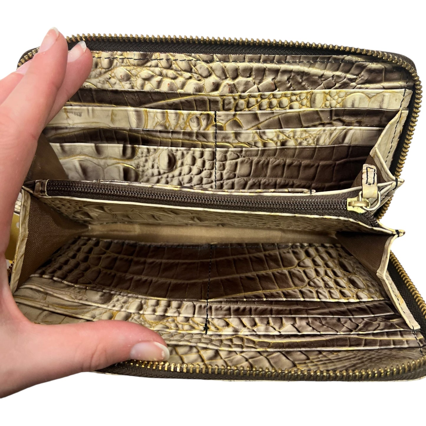 Wallet Designer By Brahmin, Size: Medium